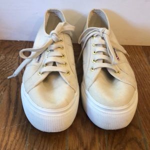 Superga Platform Canvas Sneakers